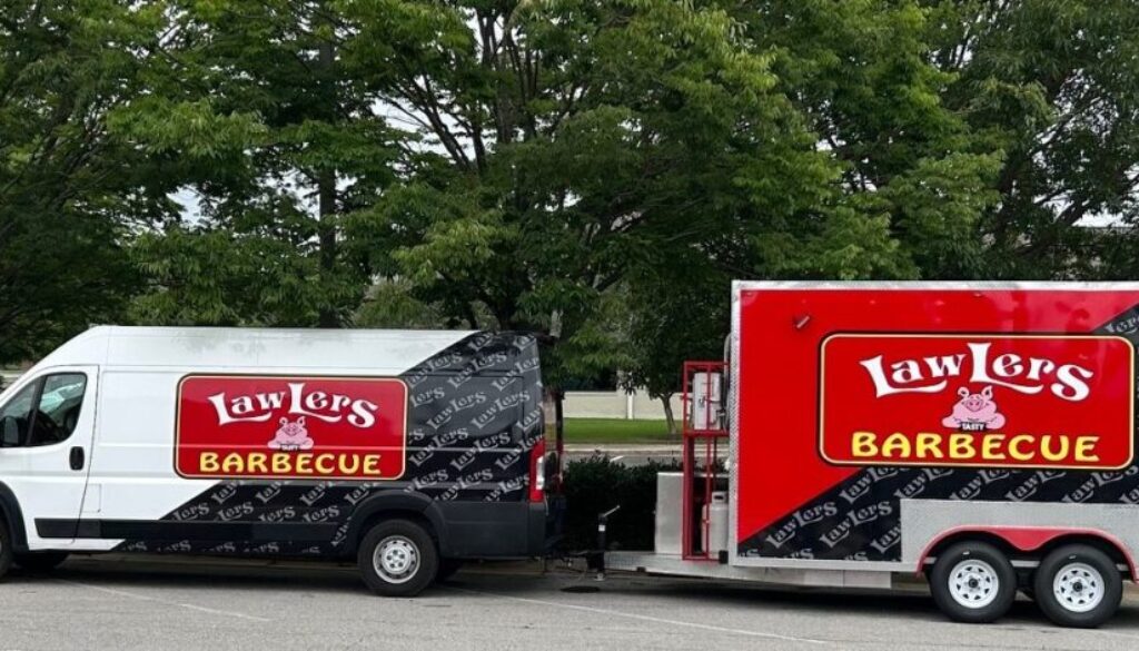 bbq catering food truck